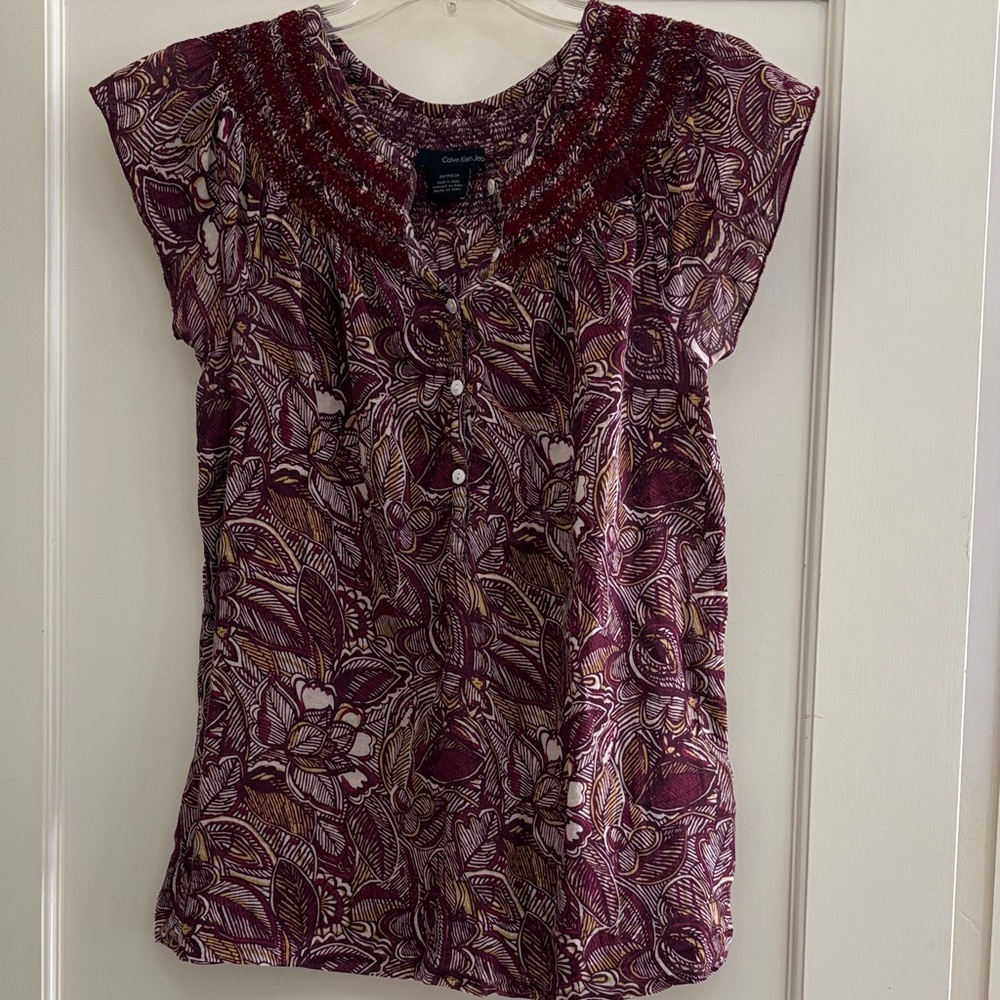 Calvin Klein Jeans Top, Size XS